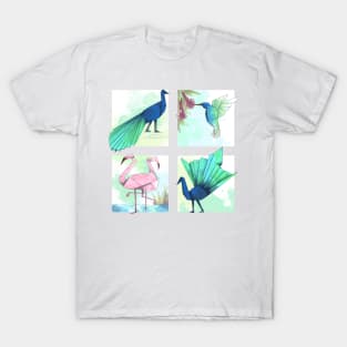 Origami Birds 2 T-Shirt